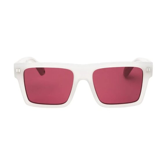NEW OFF-WHITE SUNGLASSES GREY WOMEN EYEWEAR OFF-WHITE OERI109 LAWTON 0928